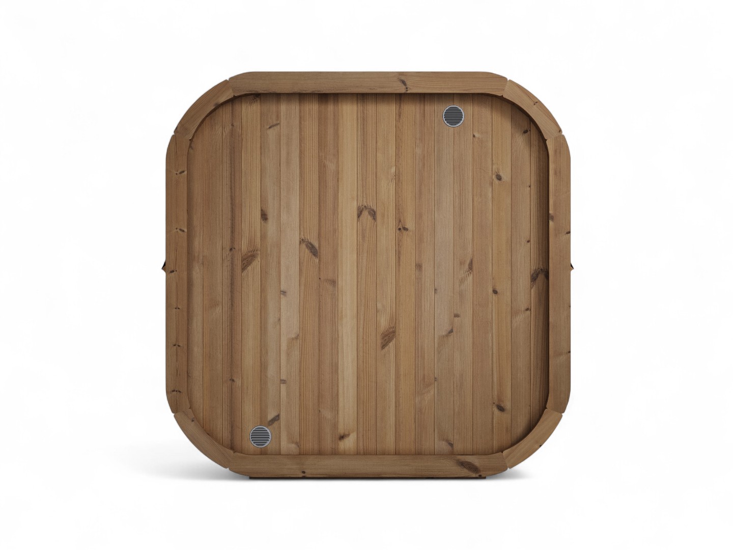 Sauna Cube L Rückseite gesamt