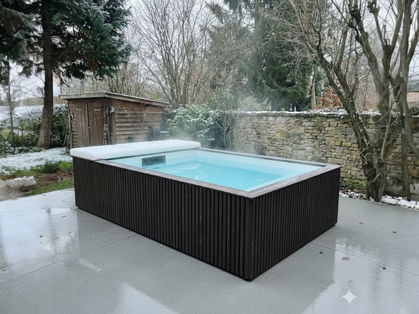 Mini Spa Draufsicht